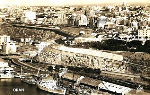 Oran - Vue depuis le Port